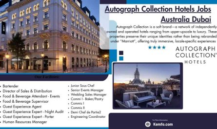 Autograph Collection  Hotels Jobs Australia Dubai