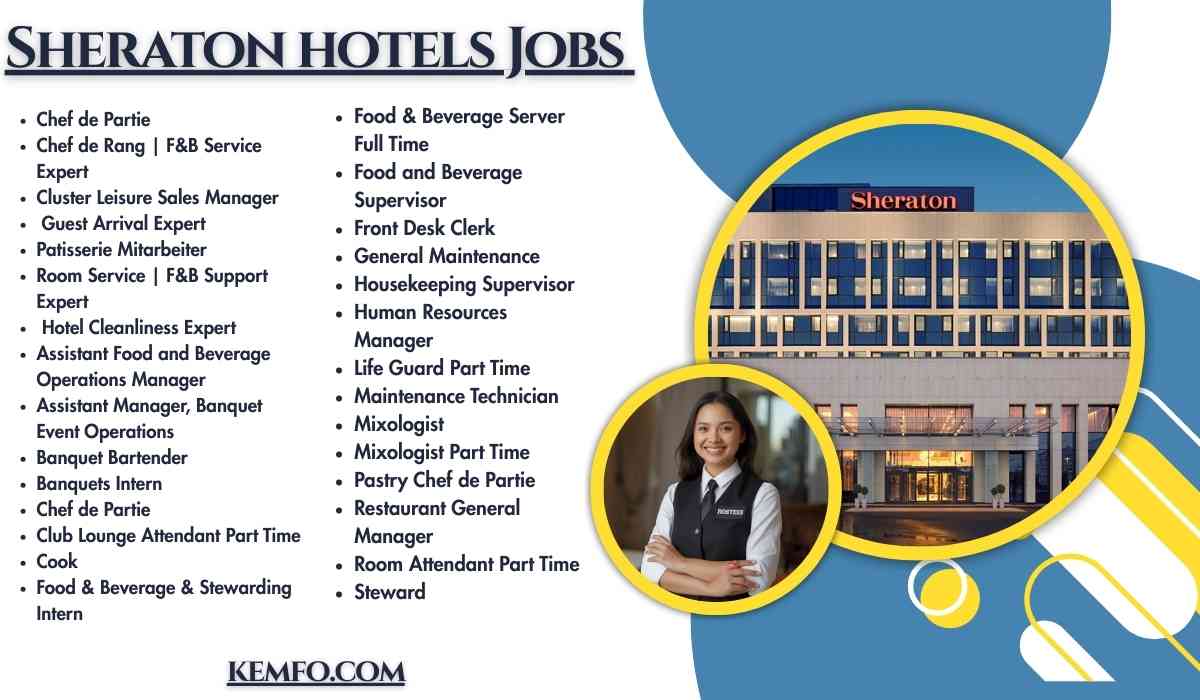 Sheraton Hotels Jobs Austria Turkey